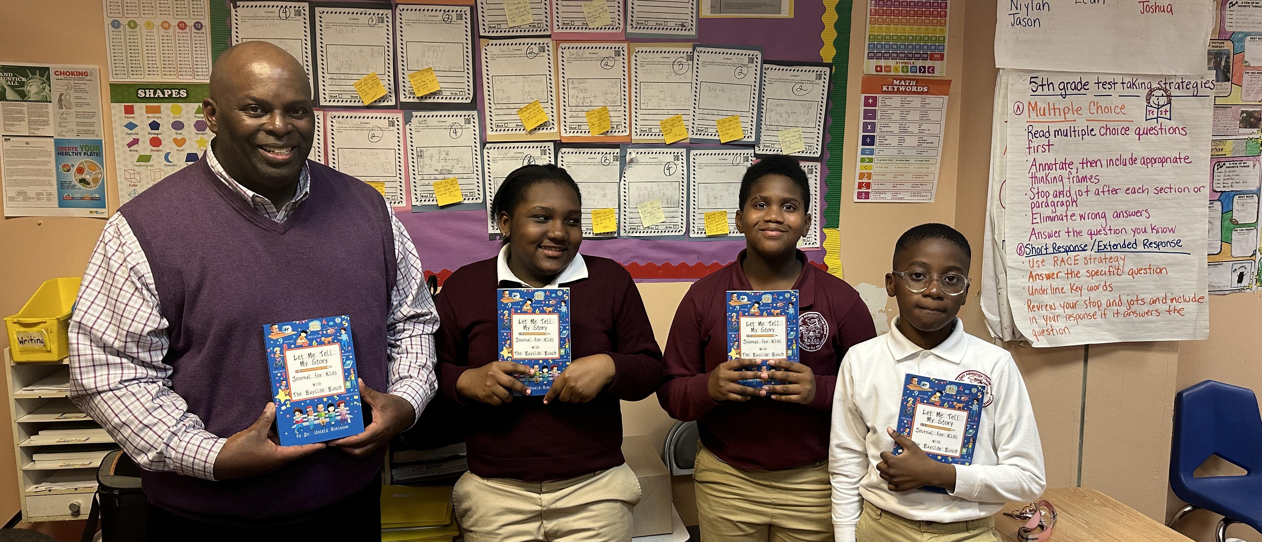 Dr. Unseld Robinson visits REACS Scholars