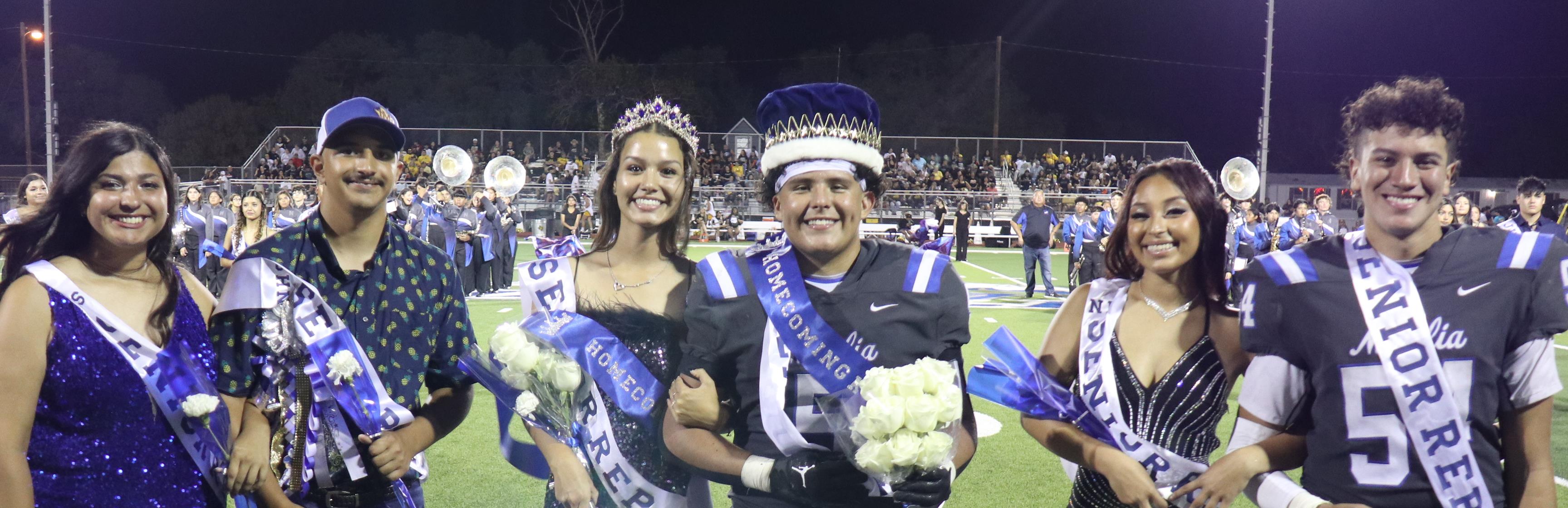 2023 Homecoming King and Queen Crowned and Sr. Class Reps.
