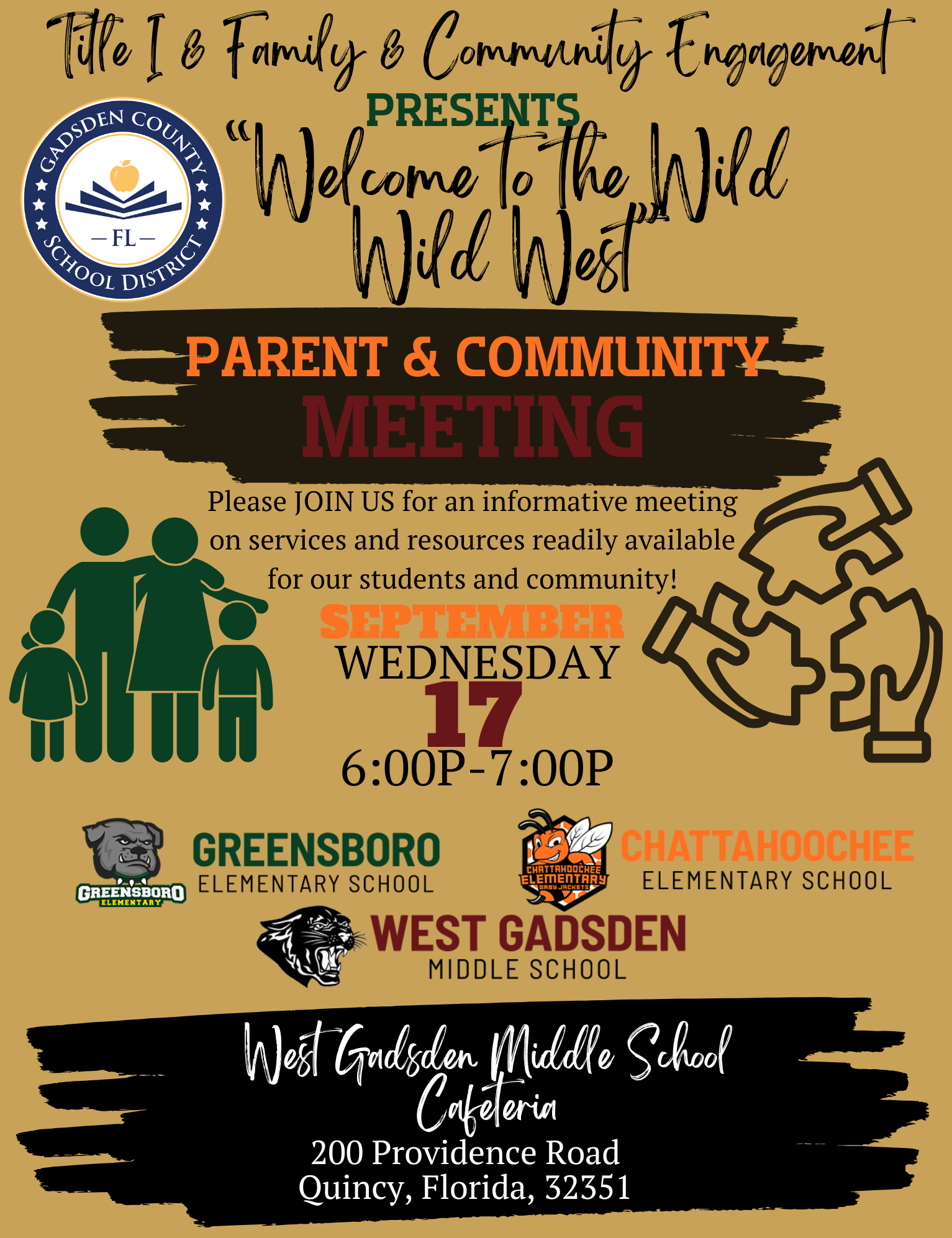 Parent & Community Meeting Parent & Community Meeting
