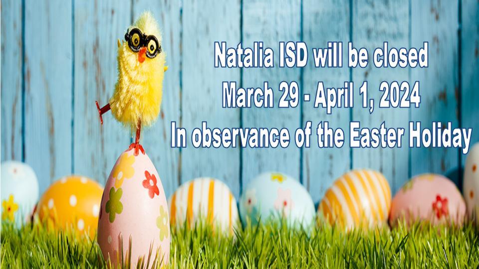 Easter Break Information