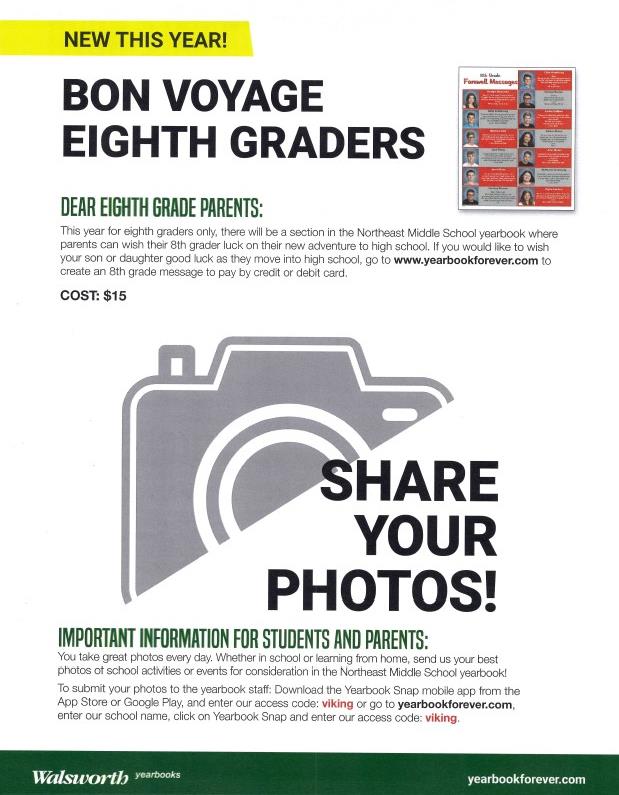 Yearbook for sale sign with qr code and $30 price Yearbook for sale sign with qr code and $30 price