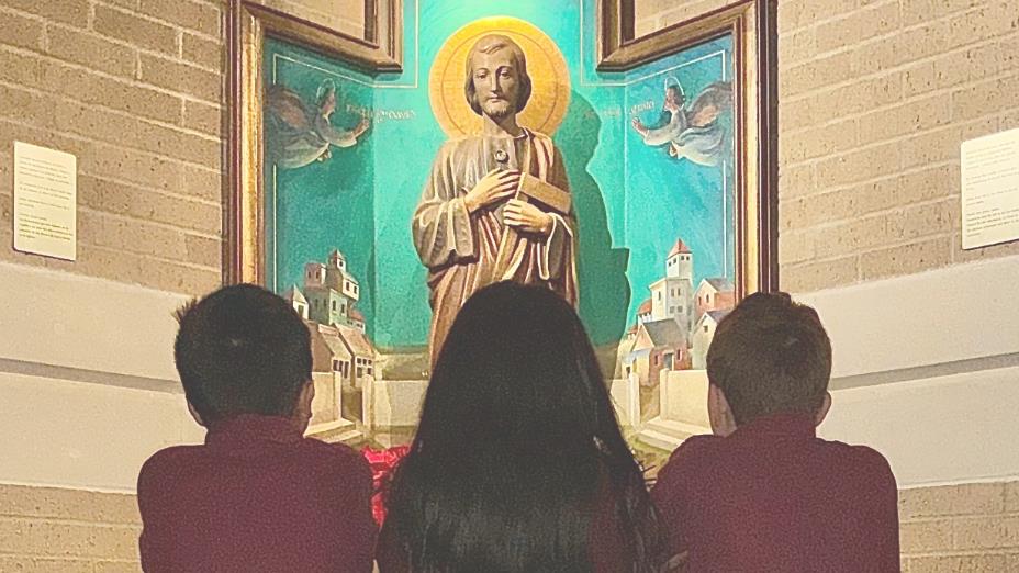 praying