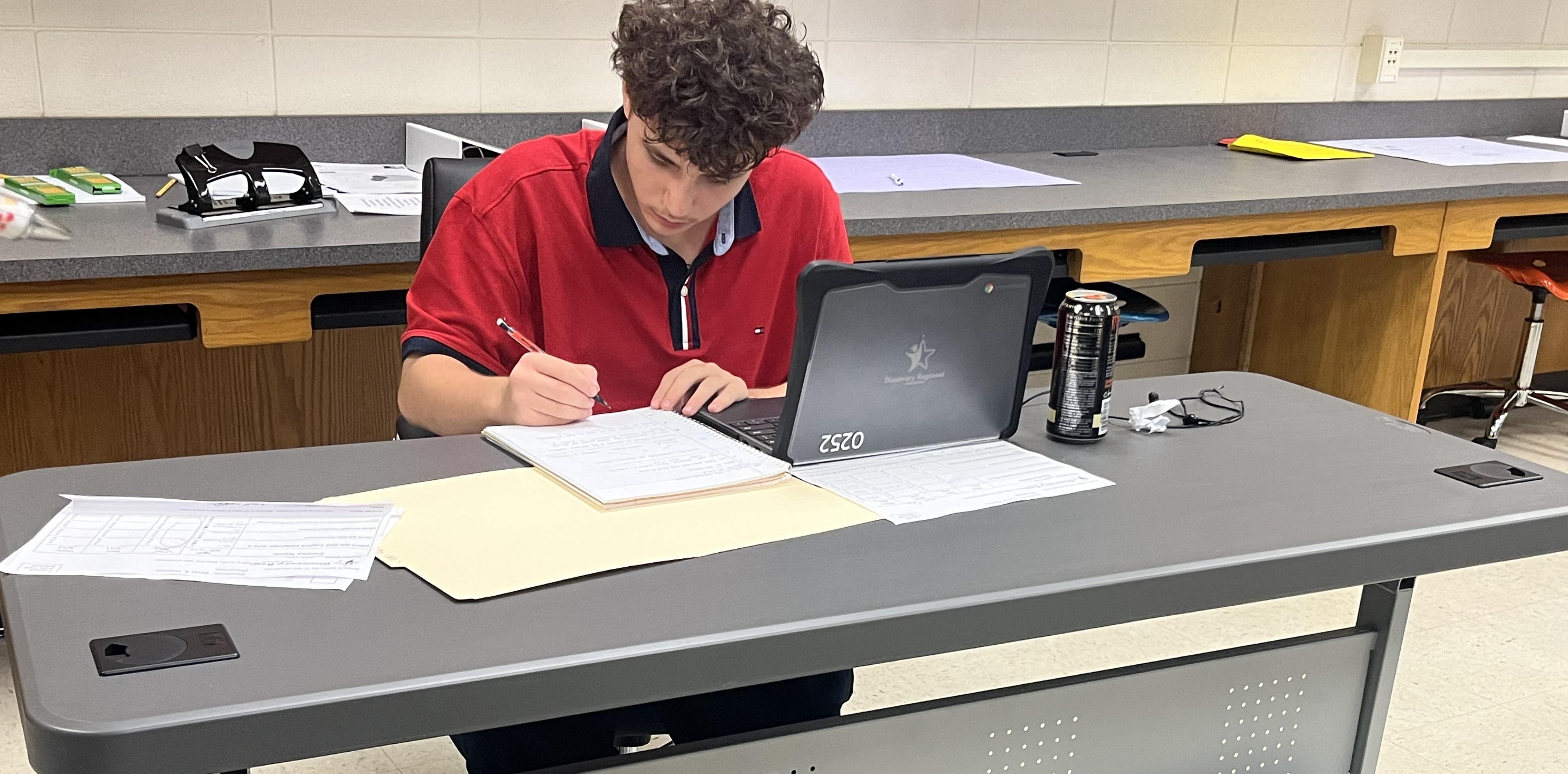 DRHS Students Working Hard