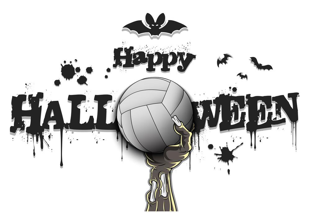 Happy Halloween and Volleyball