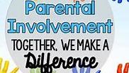 parental involvement together we make a difference