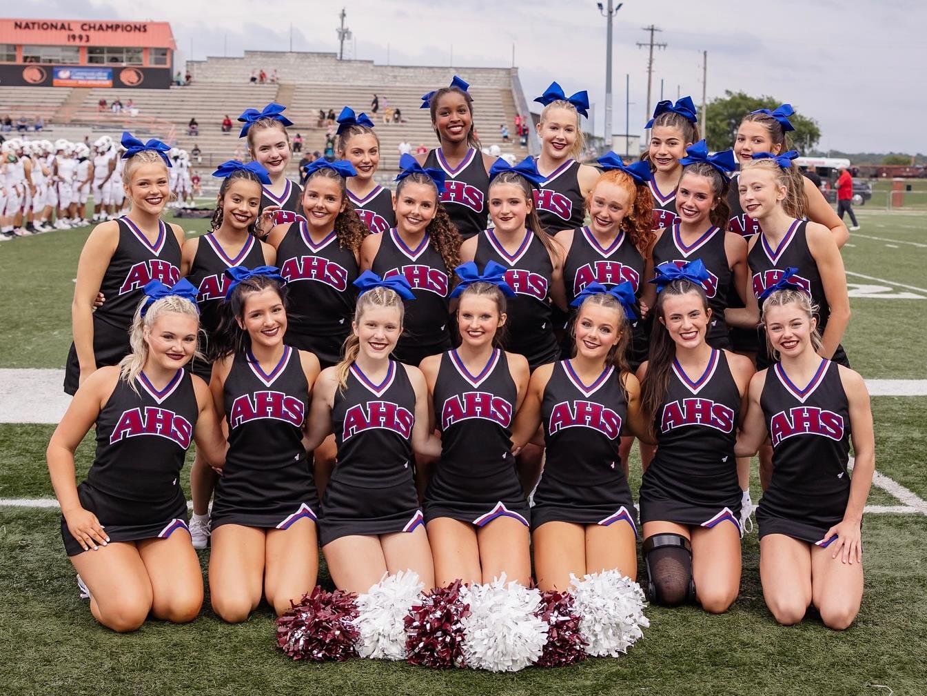 A H S cheer squad