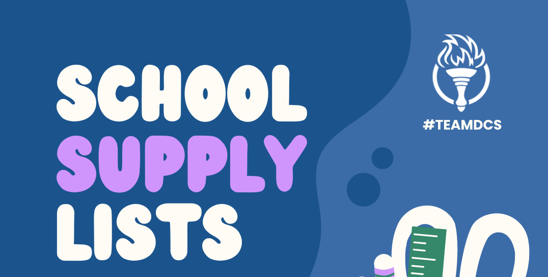 School Supply Lists image
