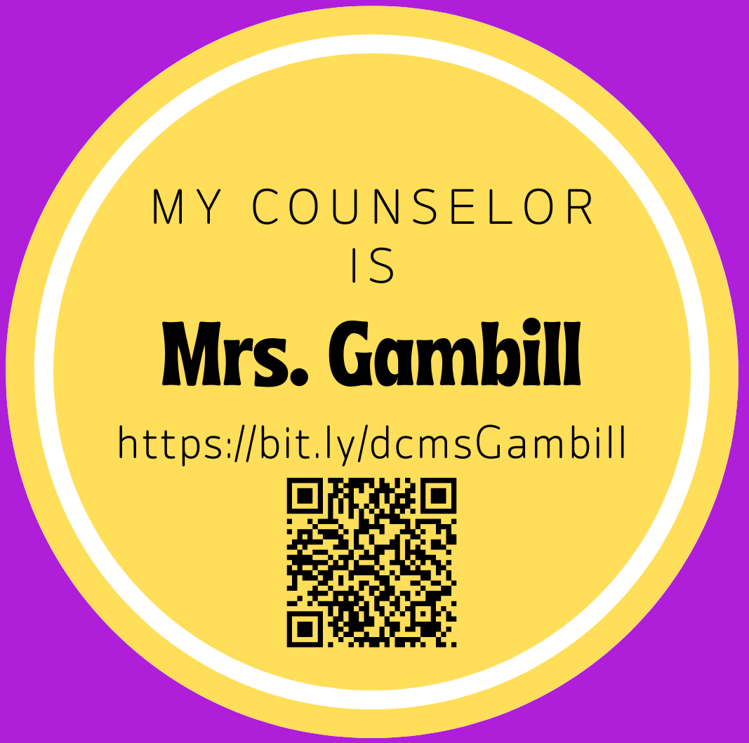 My Counselor is Mrs. Gambill