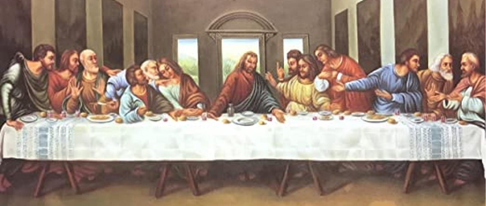 The last supper painting The last supper painting