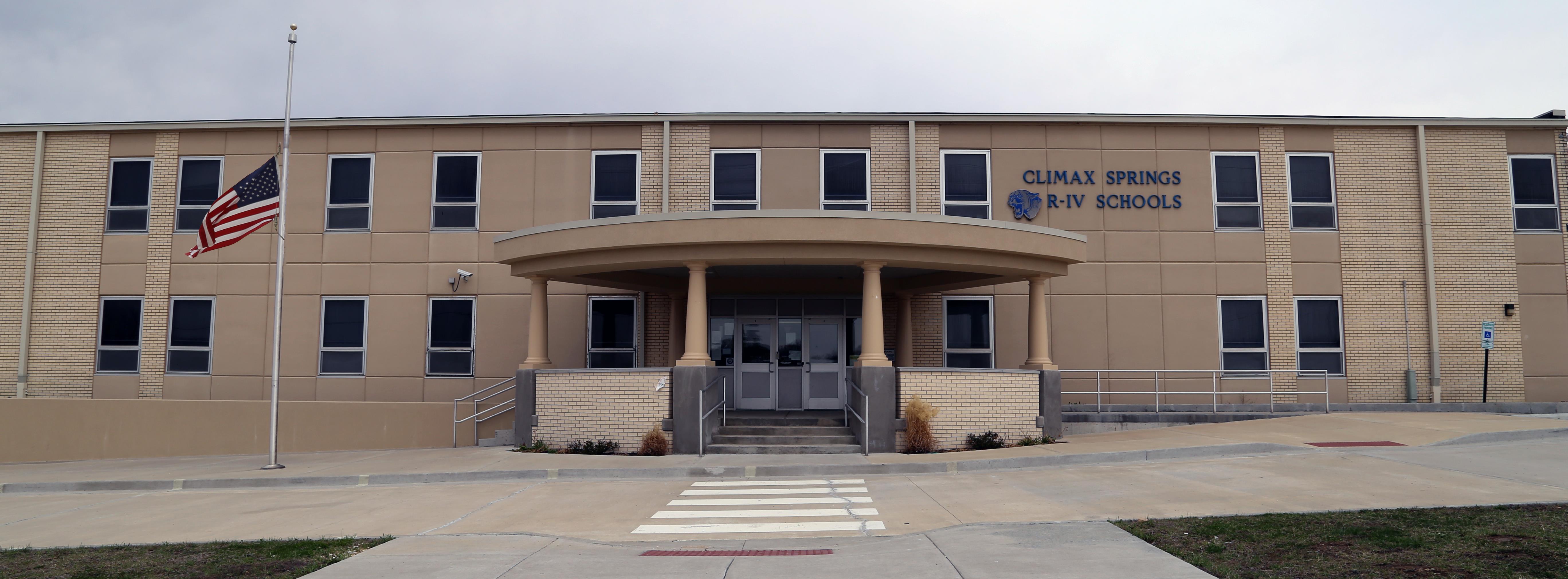 front of school building front of school building