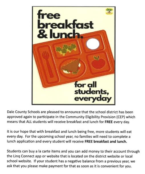 Free Breakfast/Lunch Free Breakfast/Lunch