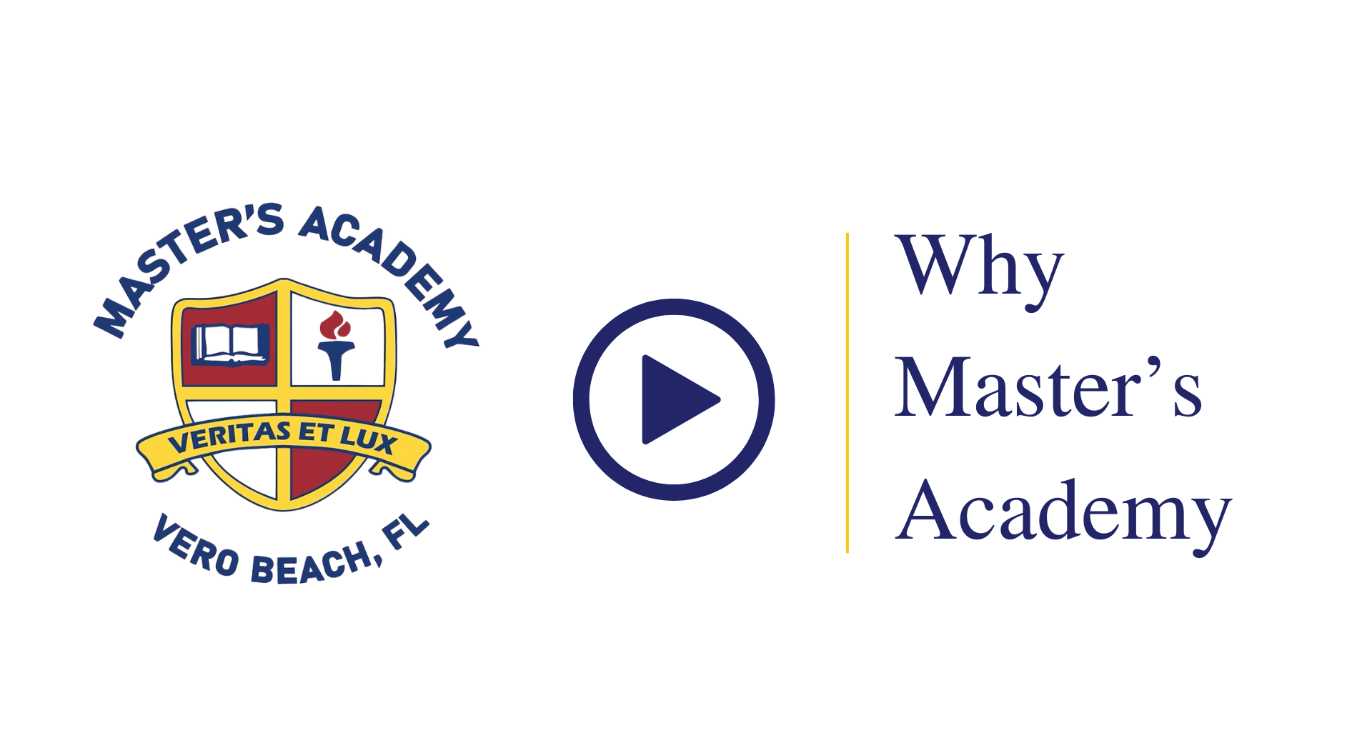 Why Master's Academy Video Why Master's Academy Video