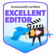 Screencastify Certified Excellent Editor
