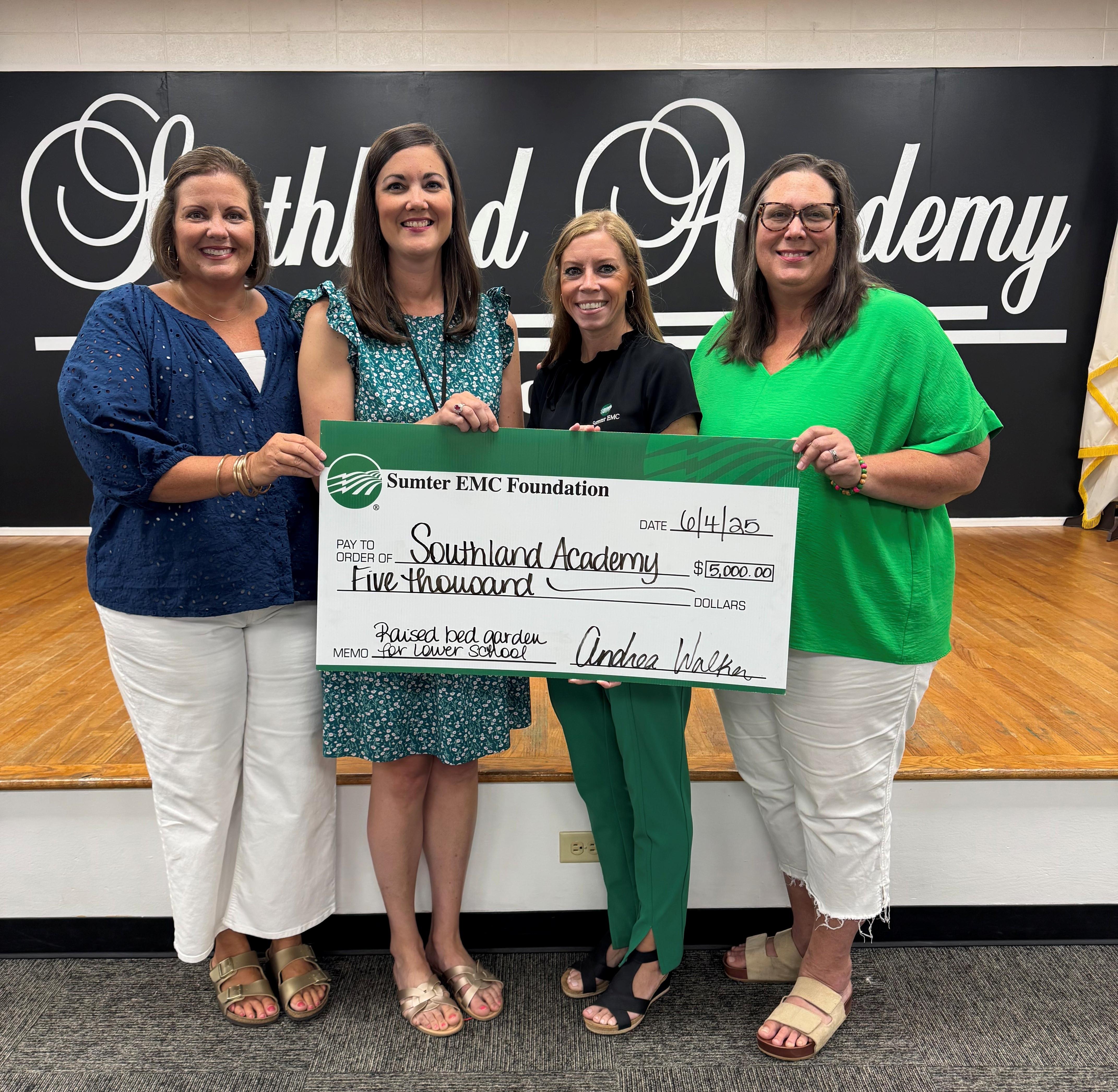 Southland receives Sumter EMC Grant