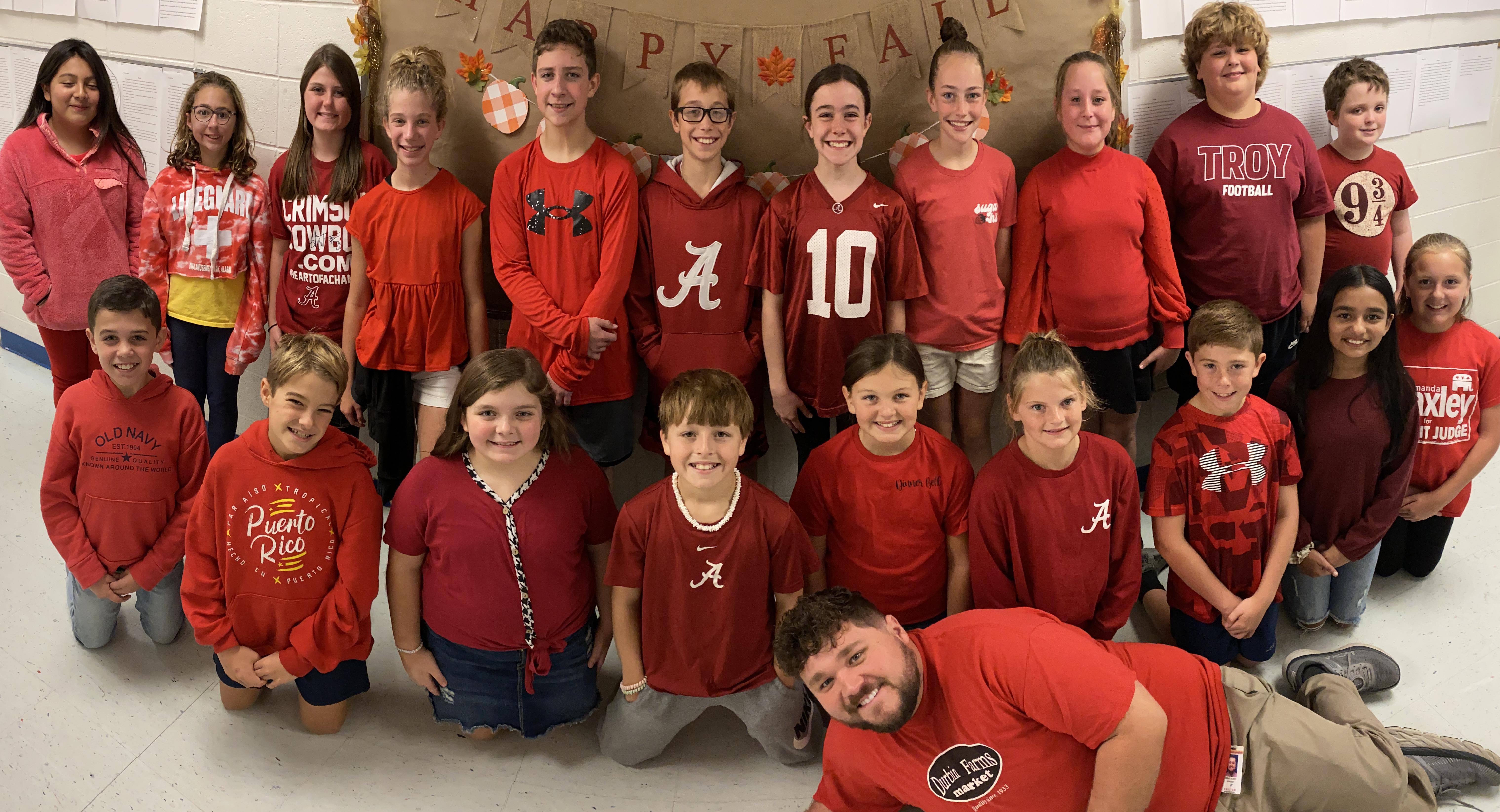 Each Student In Mr Jones Class Each Student In Mr Jones Class