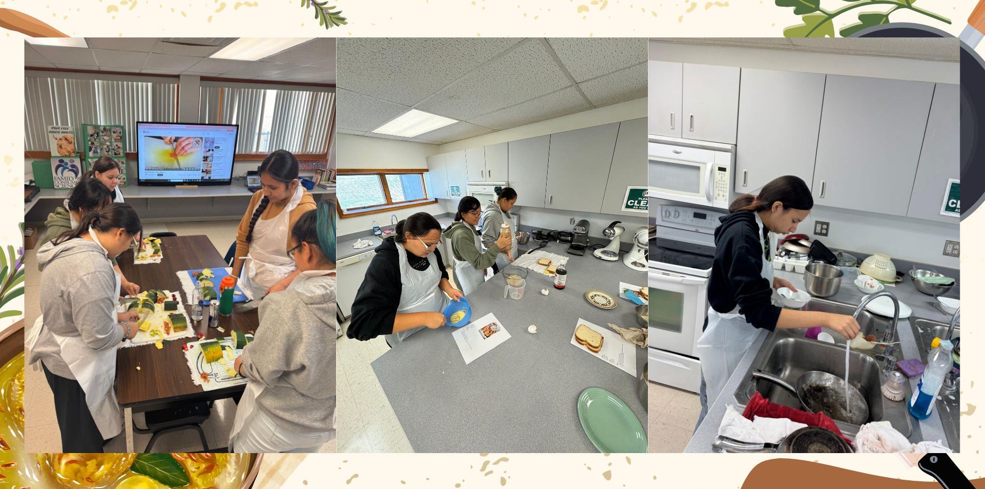 High School First Culinary Experience!