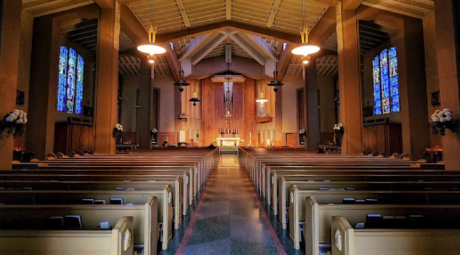 church aisle