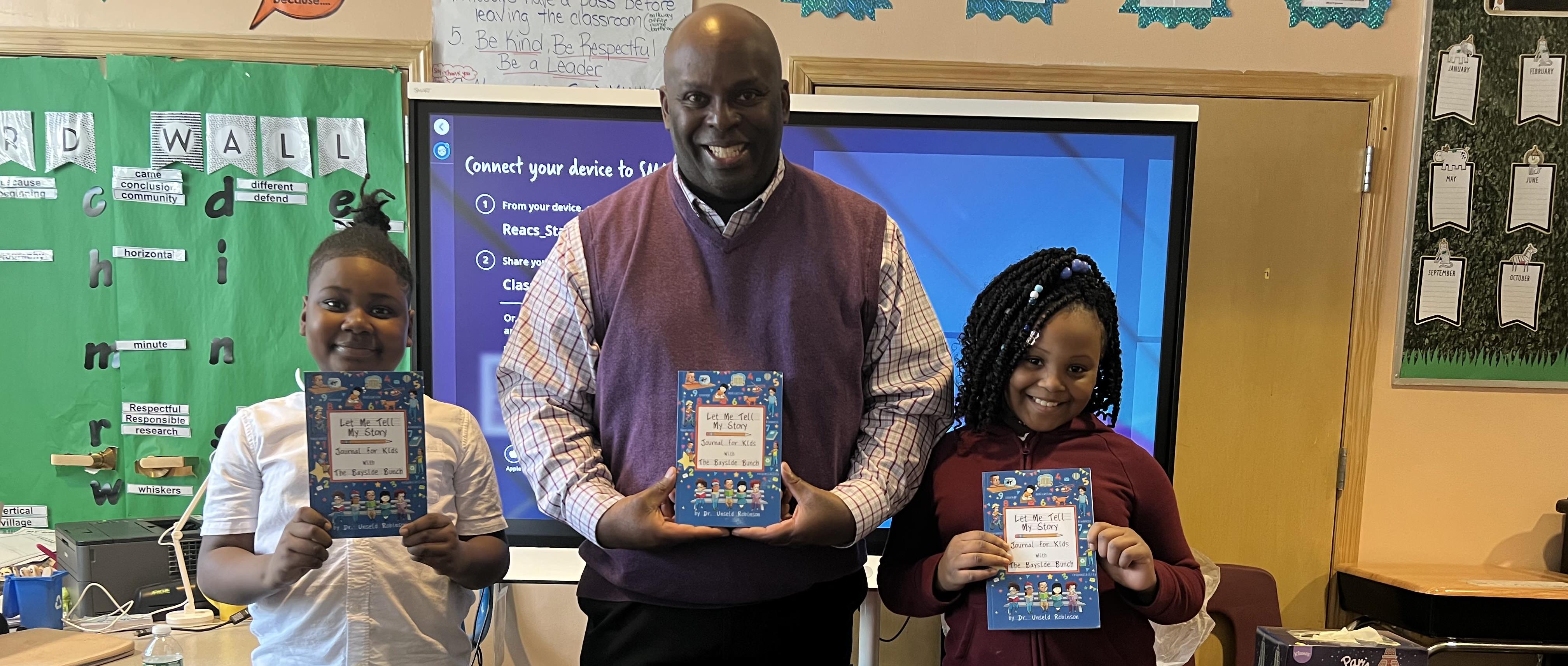 Dr. Unseld Robinson visits REACS Scholars