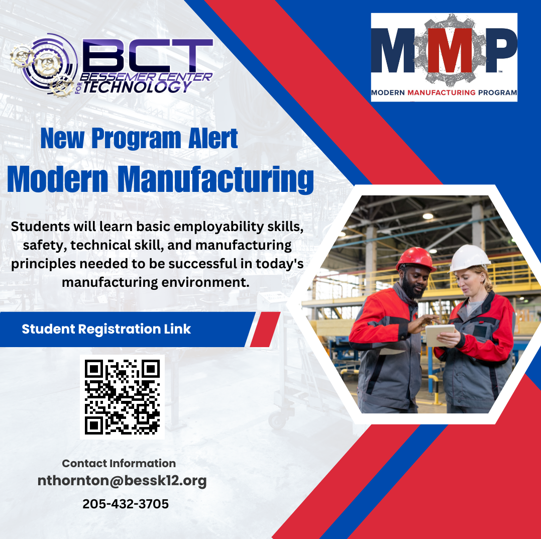 The program includes instruction in machine operations, production line operations, systems analysis, instrumentation, physical controls, automation, manufacturing planning, quality control, and informational infrastructure.