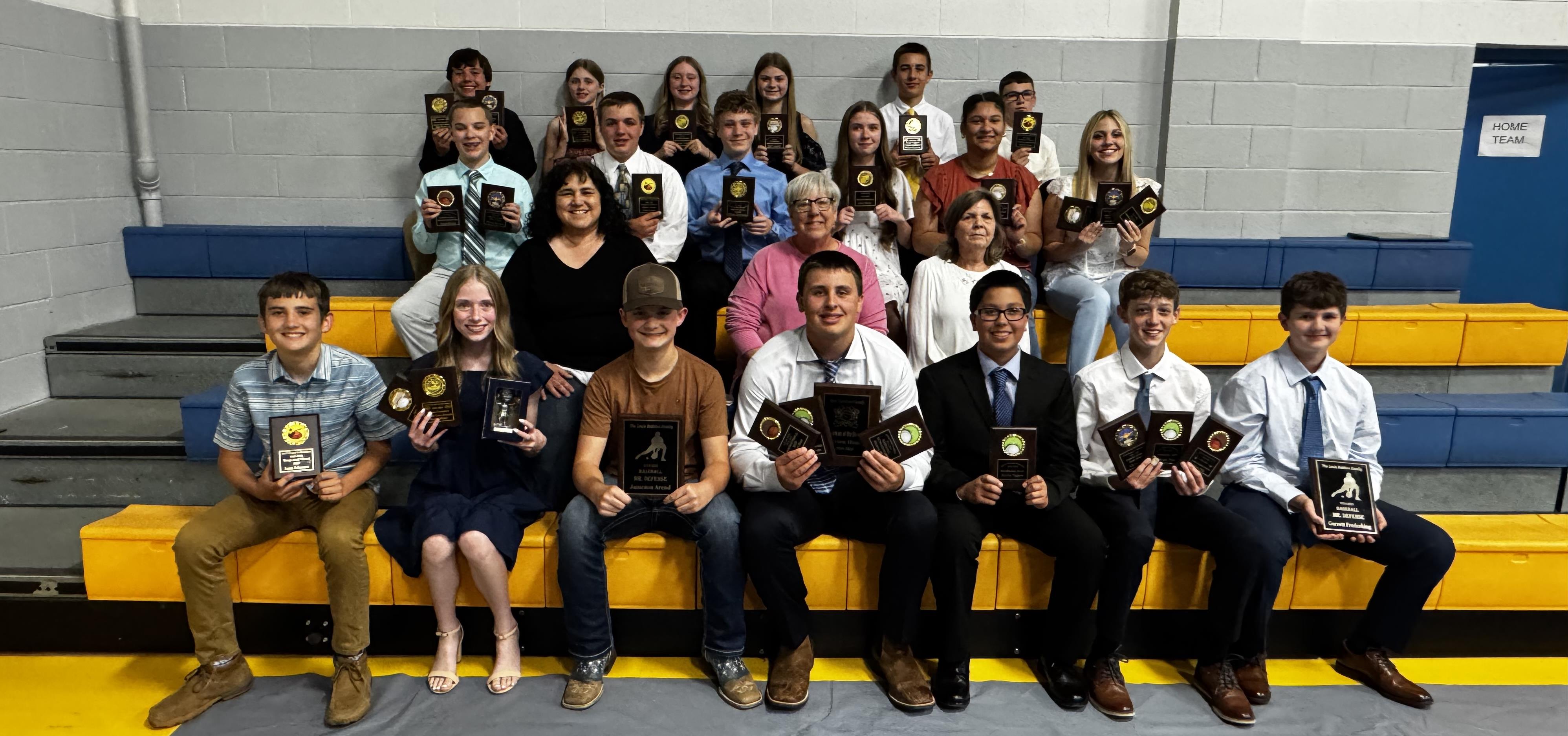 Students winning awards