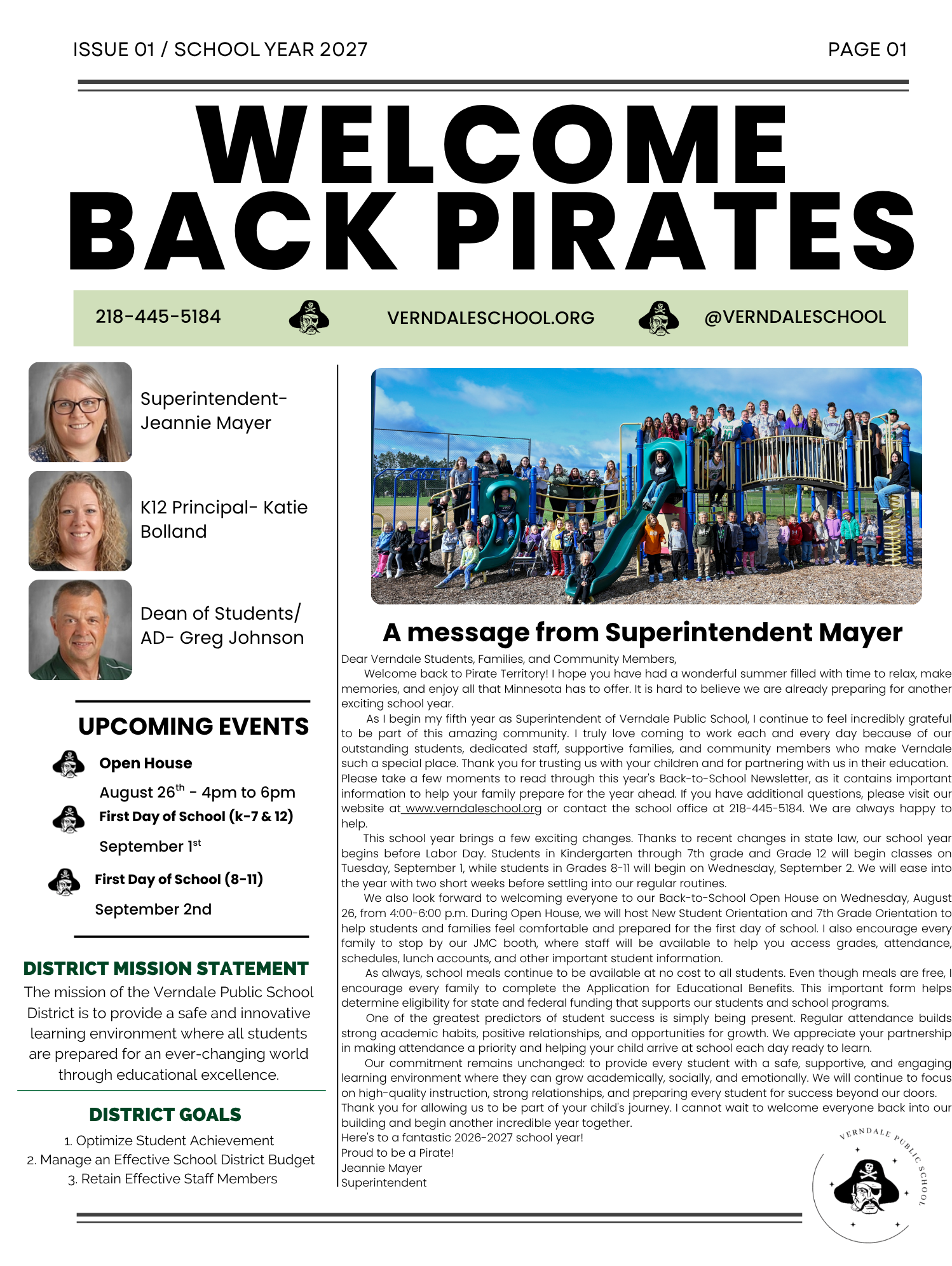 School News Letter School News Letter