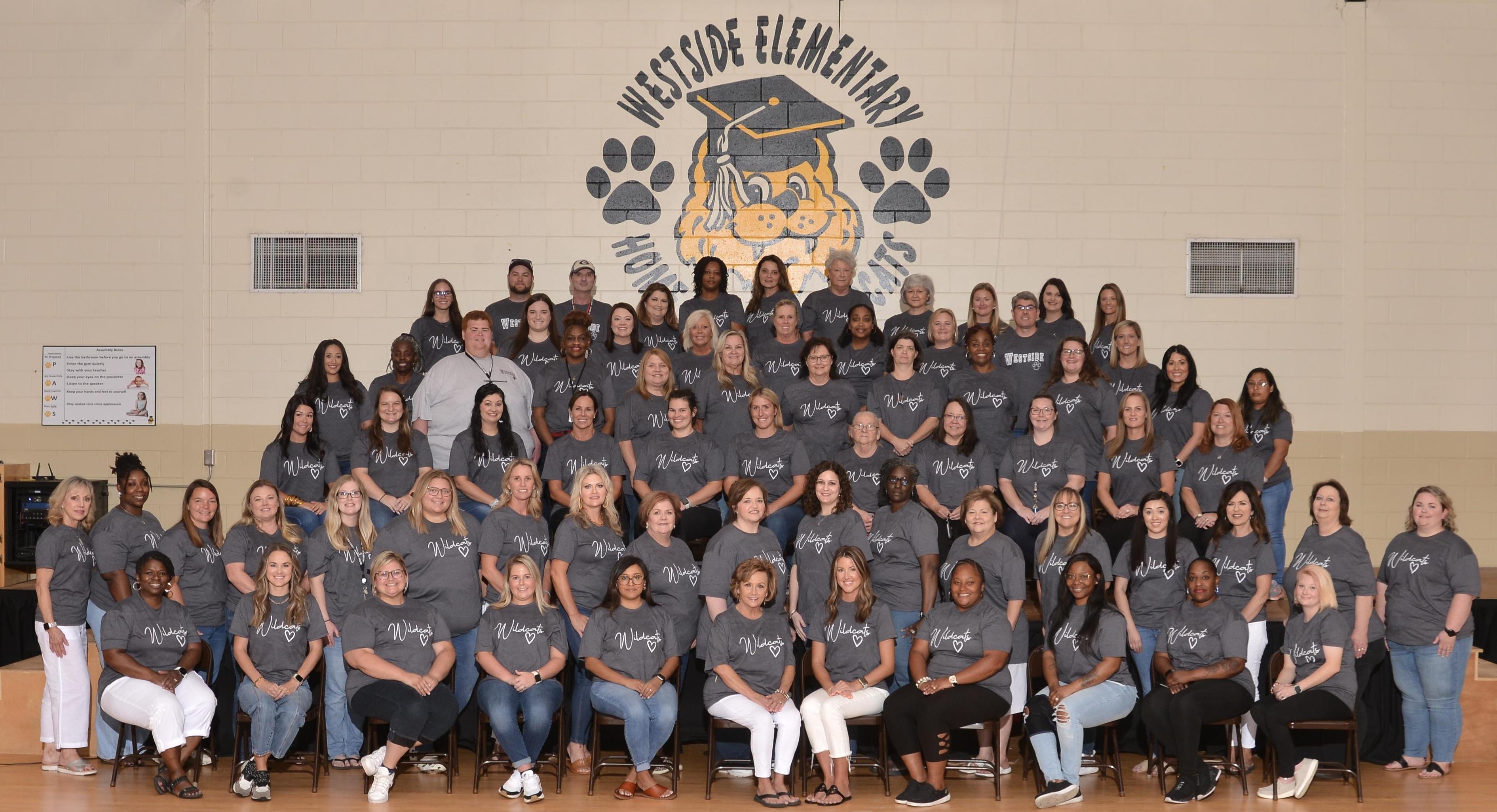 Image of Westside Elementary staff Image of Westside Elementary staff