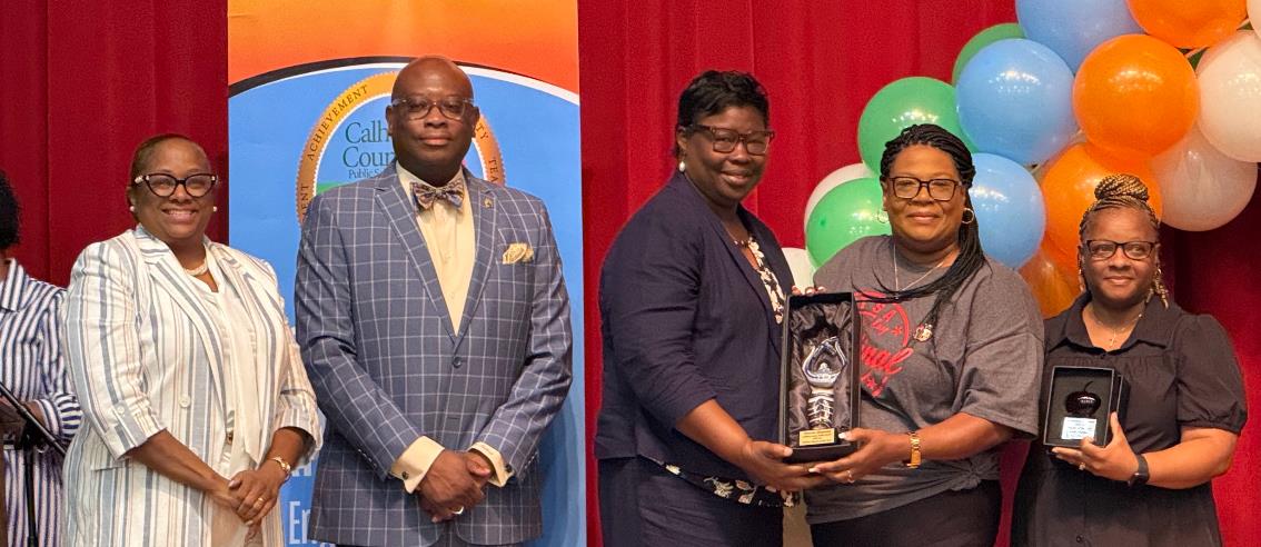 25-26 District Teacher of the Year Mrs. Sharperson.