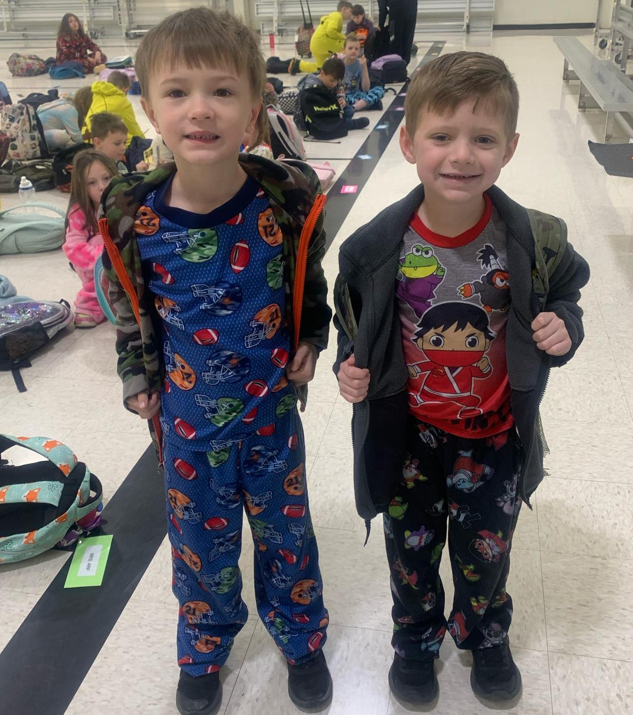 The Sleep Book Friday: Students wore pajamas to celebrate the final day of Read Across America Week!