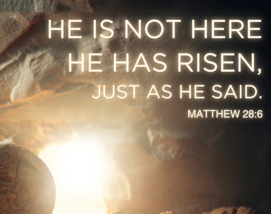He has risen