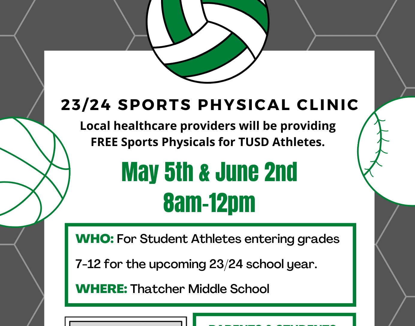 Free Sports Physical Clinic
