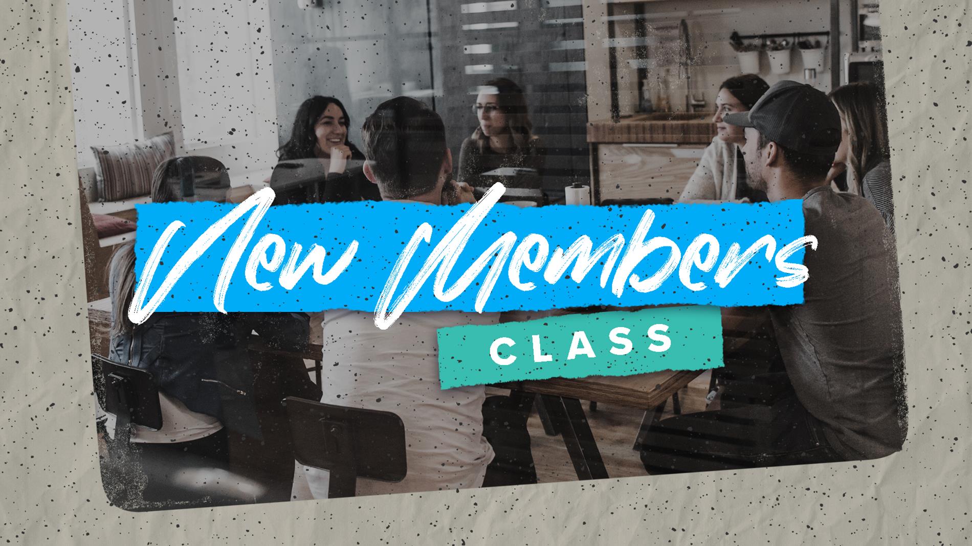title slide for New Members Class