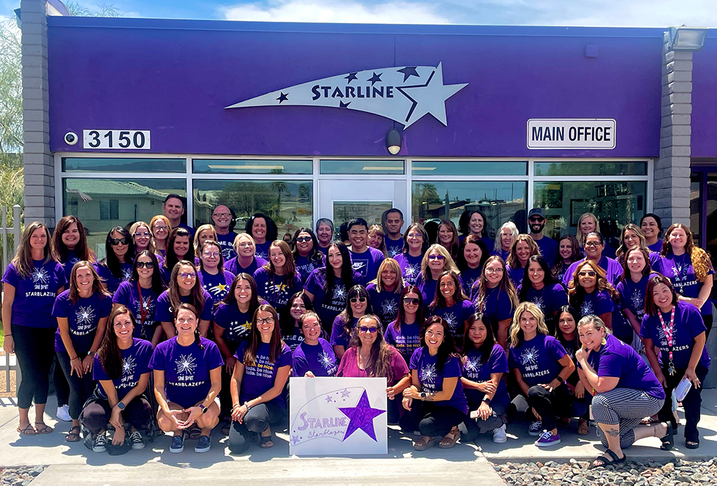 Group picture of 23-24 Starline Staff