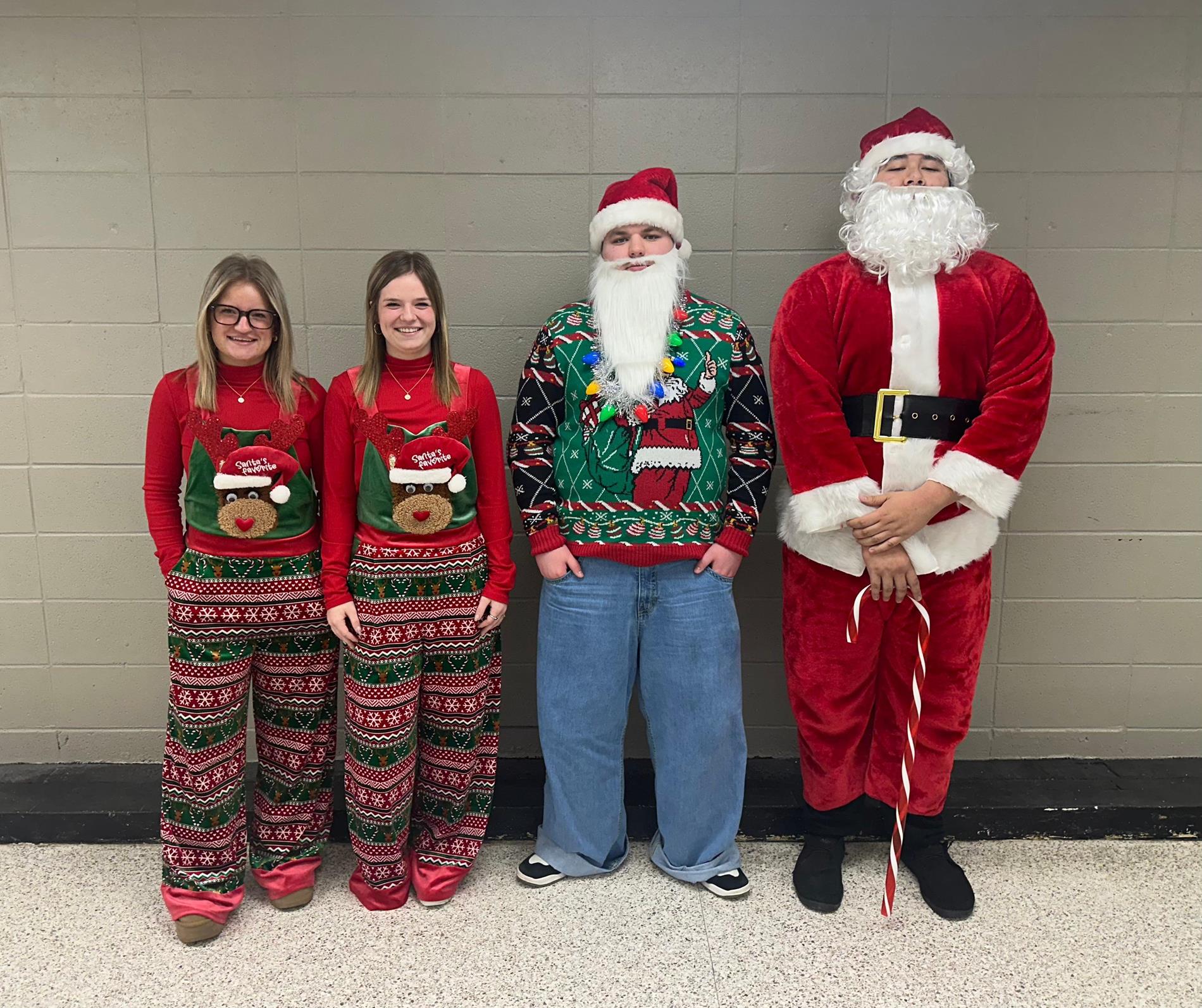 Christmas Costume Contest Winners