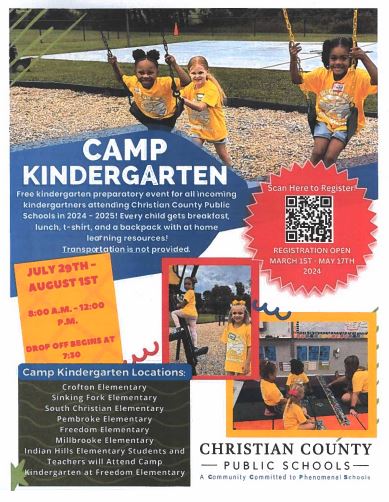 Camp Kindergarten 2024-2025
