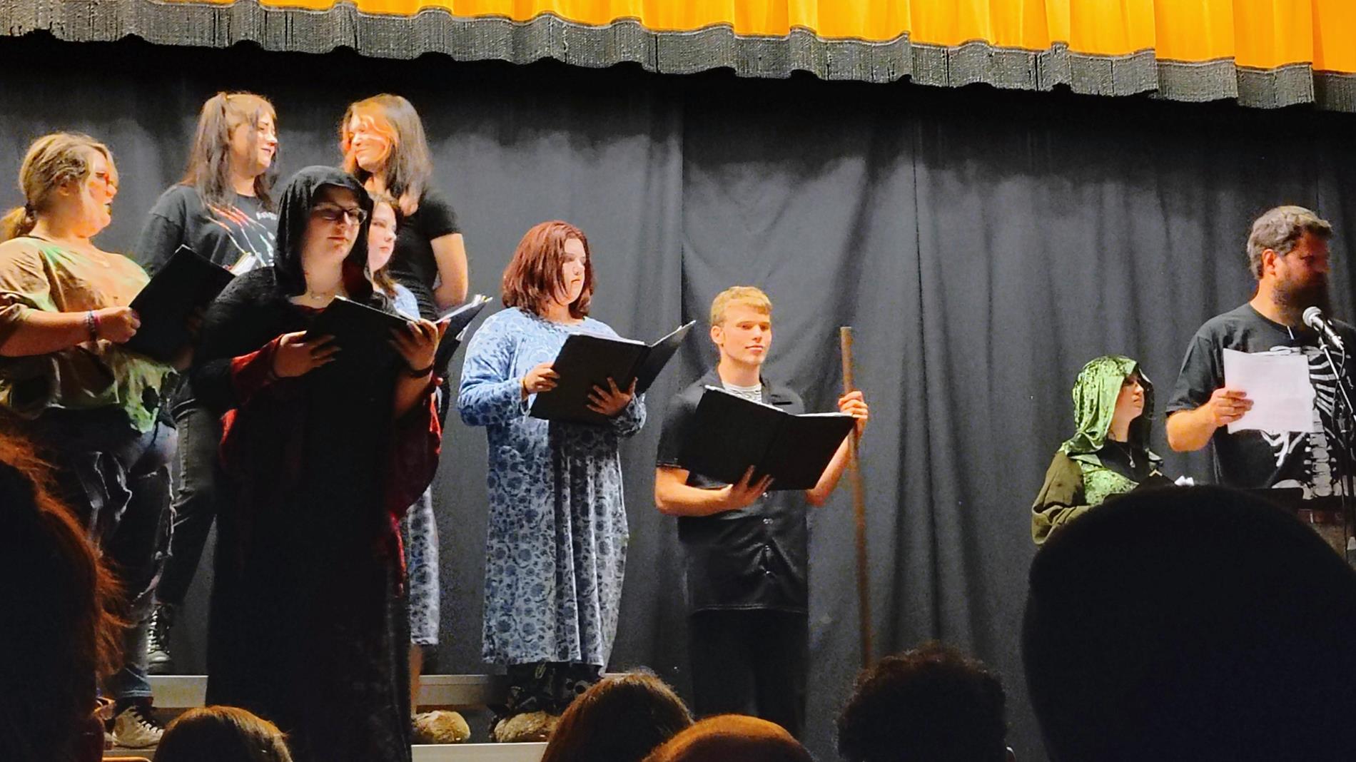 Choir Performance at Open House