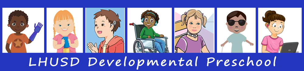 clipart banner of children with disabilities