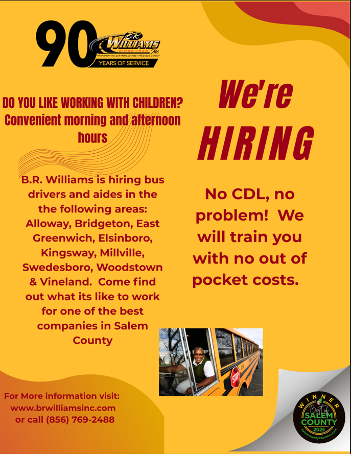 williams bus hiring