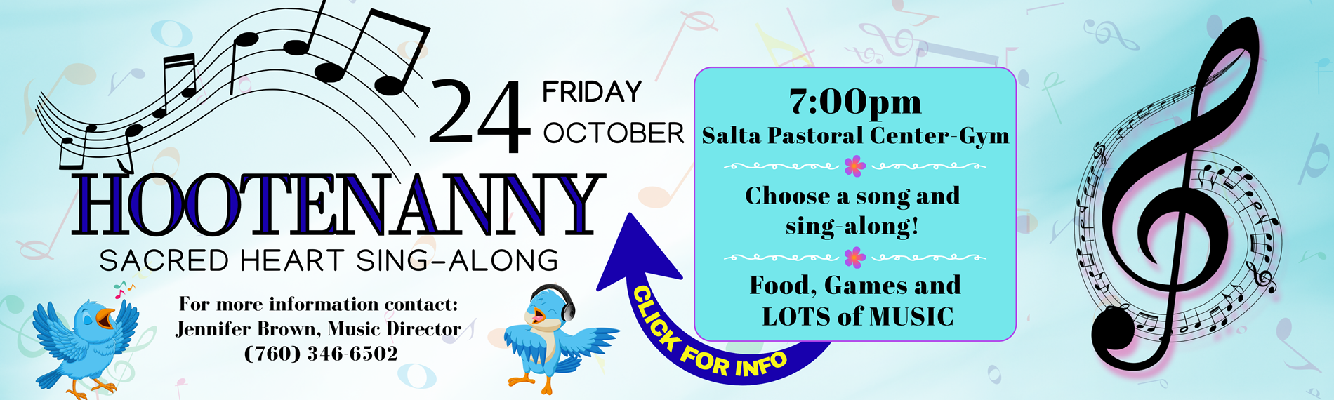 HOOTENANNY Banner 10.24.25