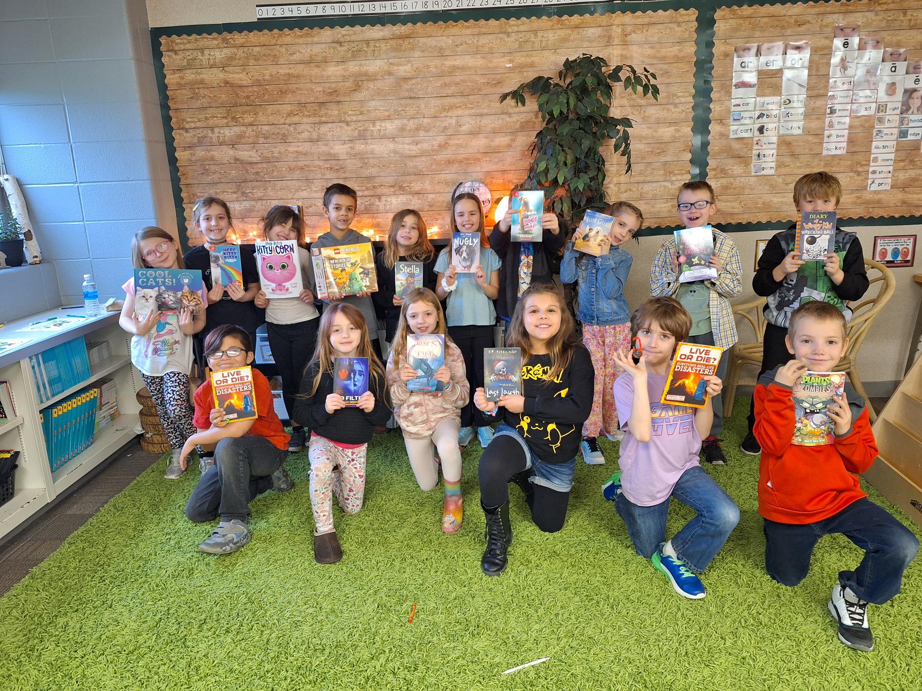 Thank you to the school for purchasing each student a book from our 2024 Scholastic Book Fair!