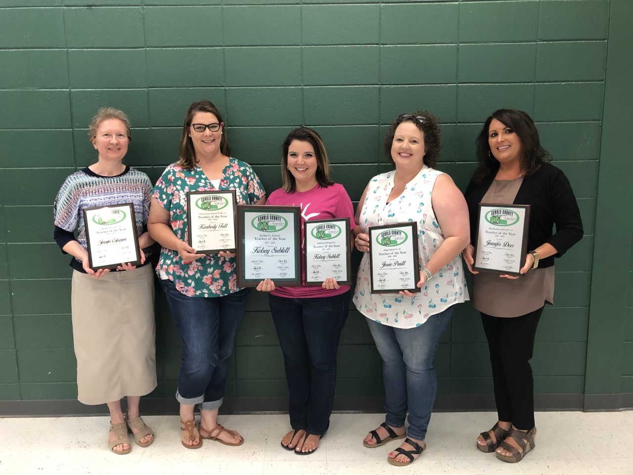 ECS Teachers of the Year Picture