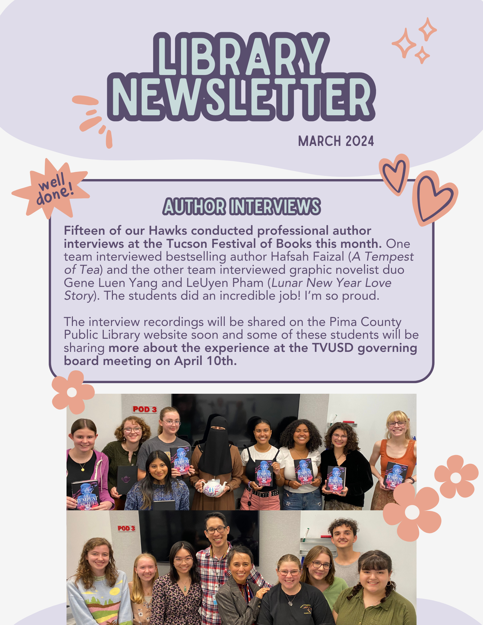 March 2024 Library Newsletter