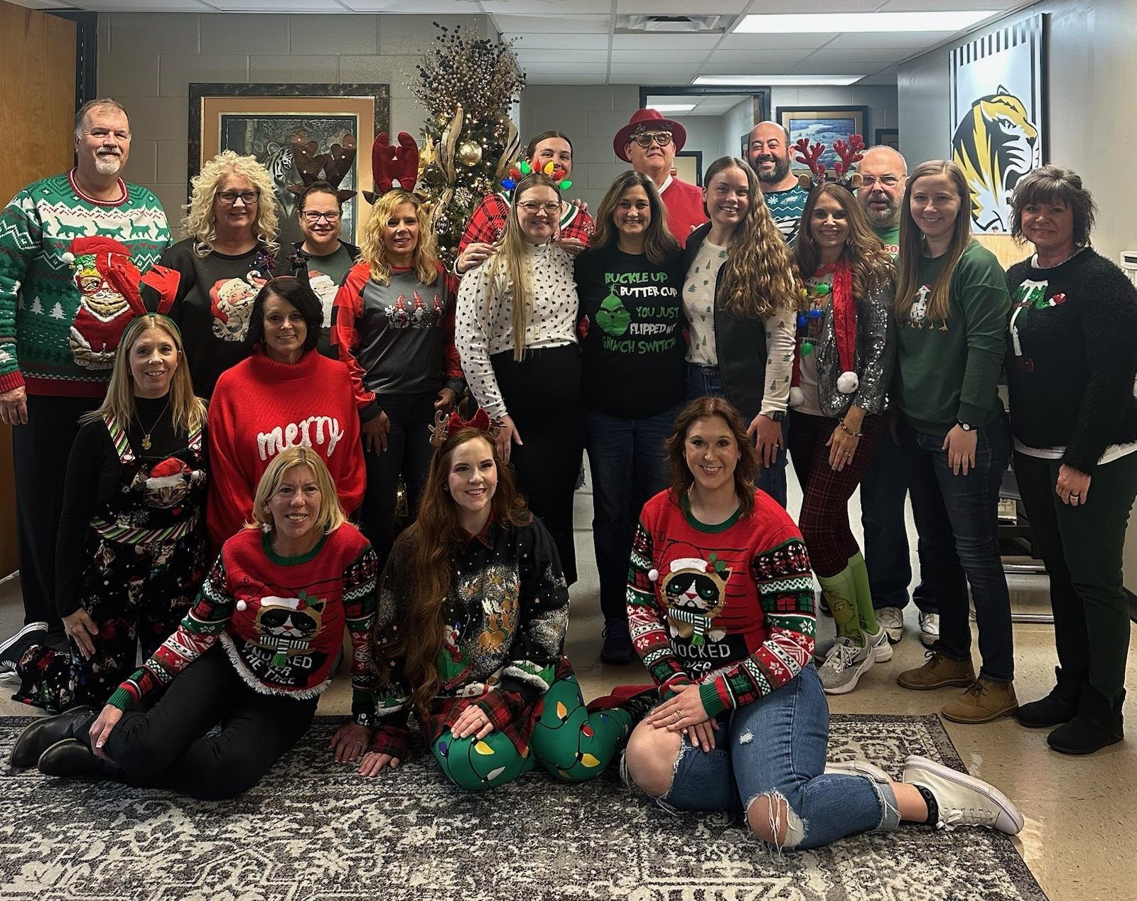 Faculty/Staff Christmas Sweater Day